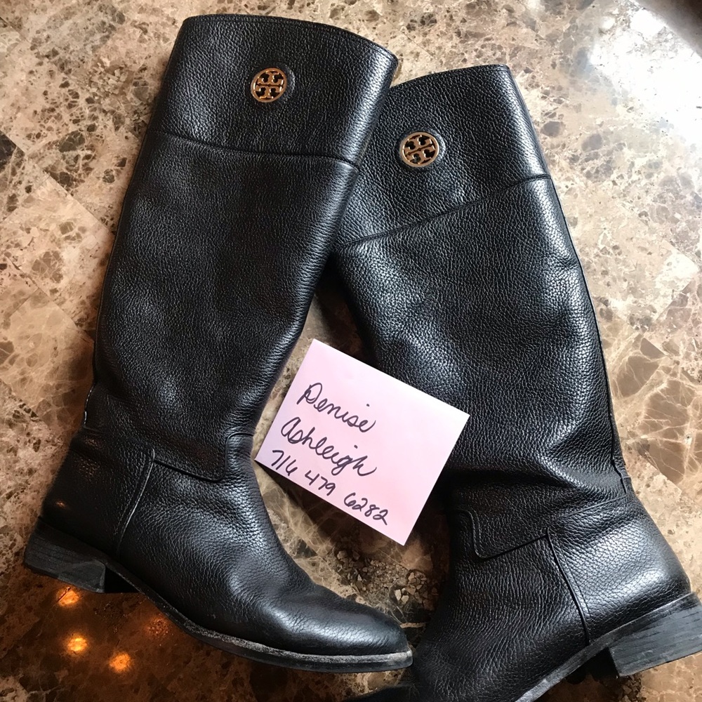 Tory Burch black boots